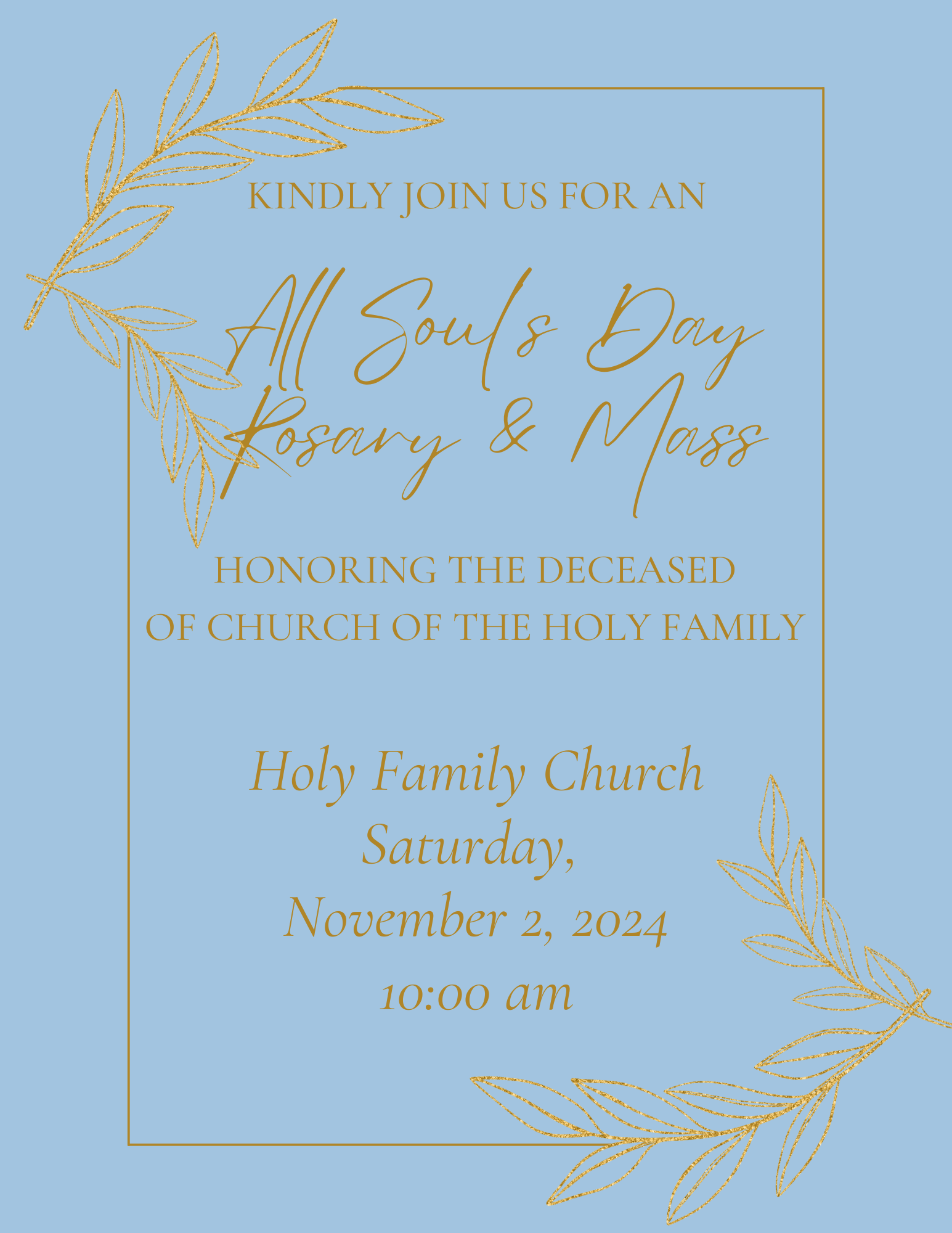 All Souls Day Rosary & Mass