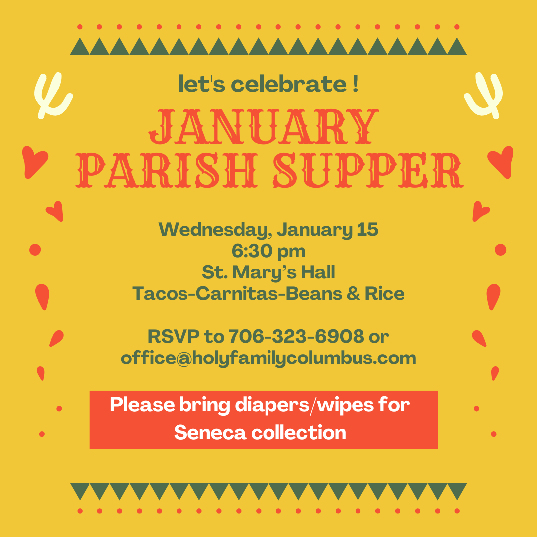 January Parish Supper