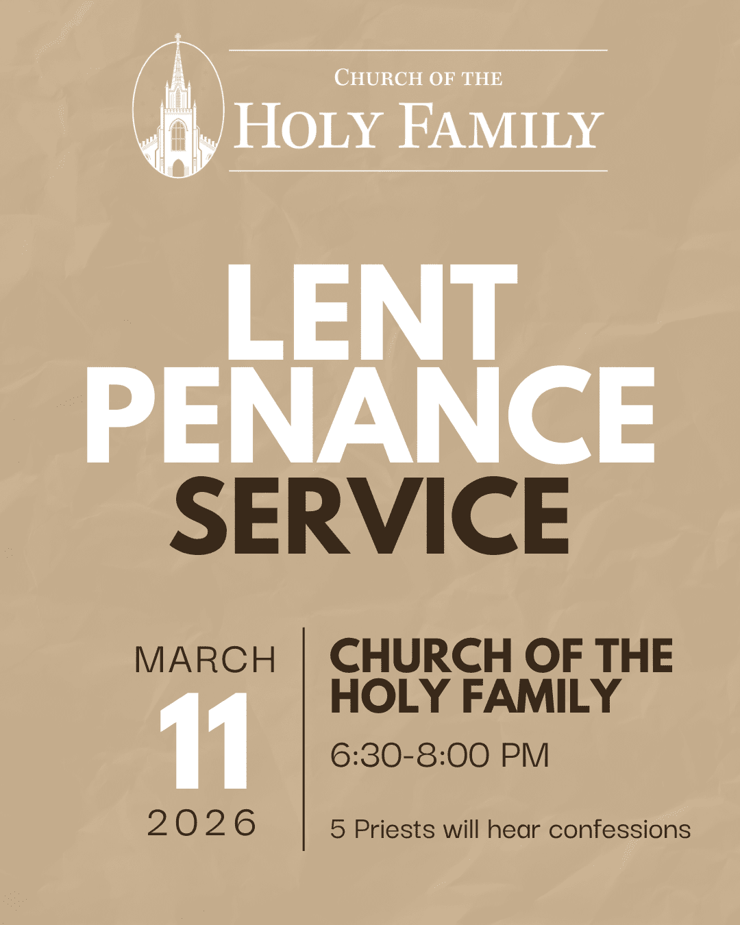 Penance Service