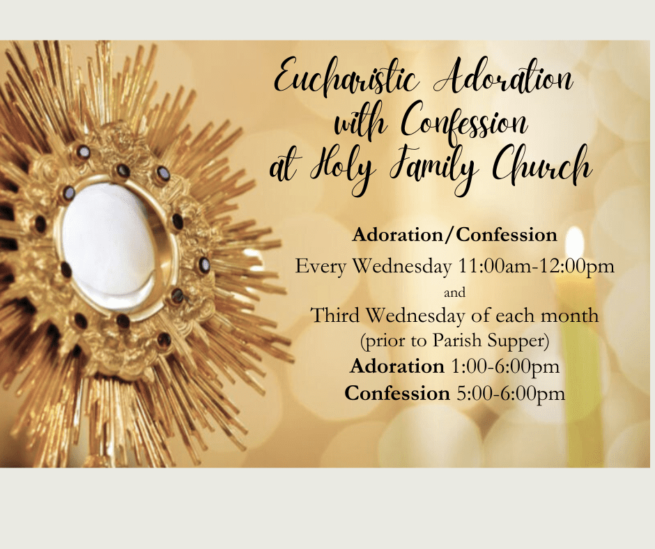 Adoration & Confession