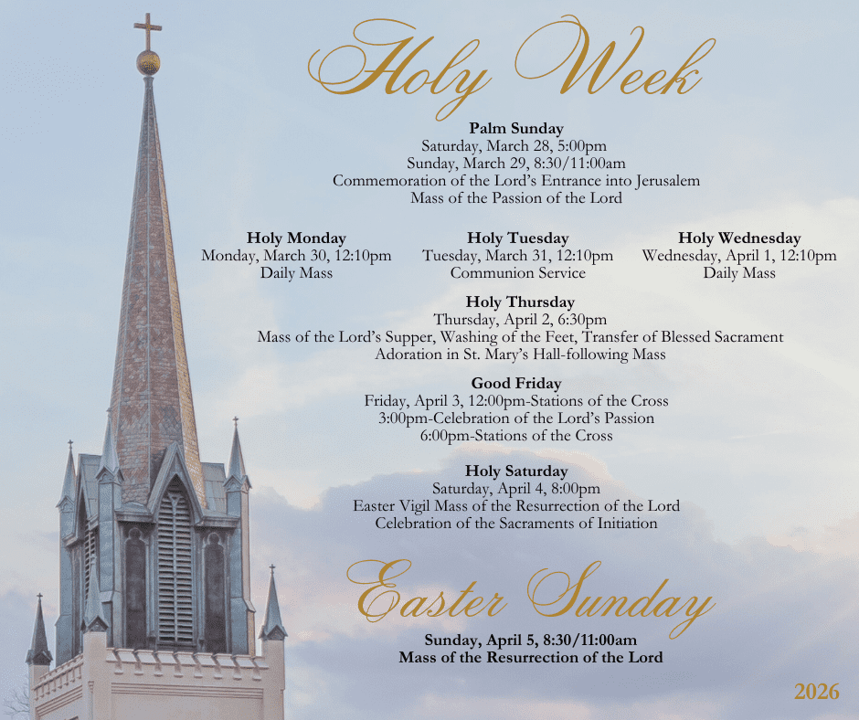 Holy Week 2026